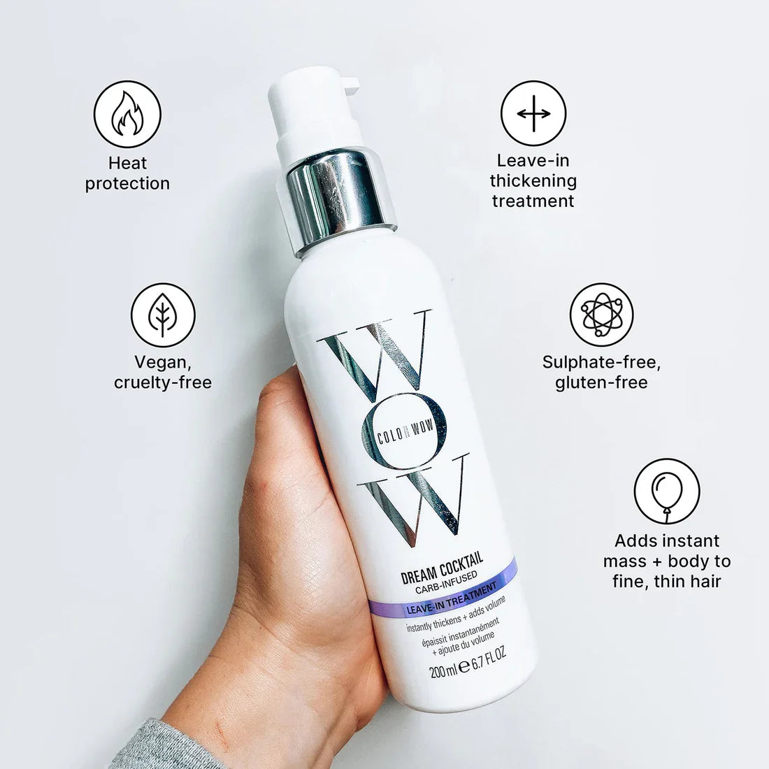 Color Wow Dream Cocktail Carb-Infused Leave in Treatment - 200ml
