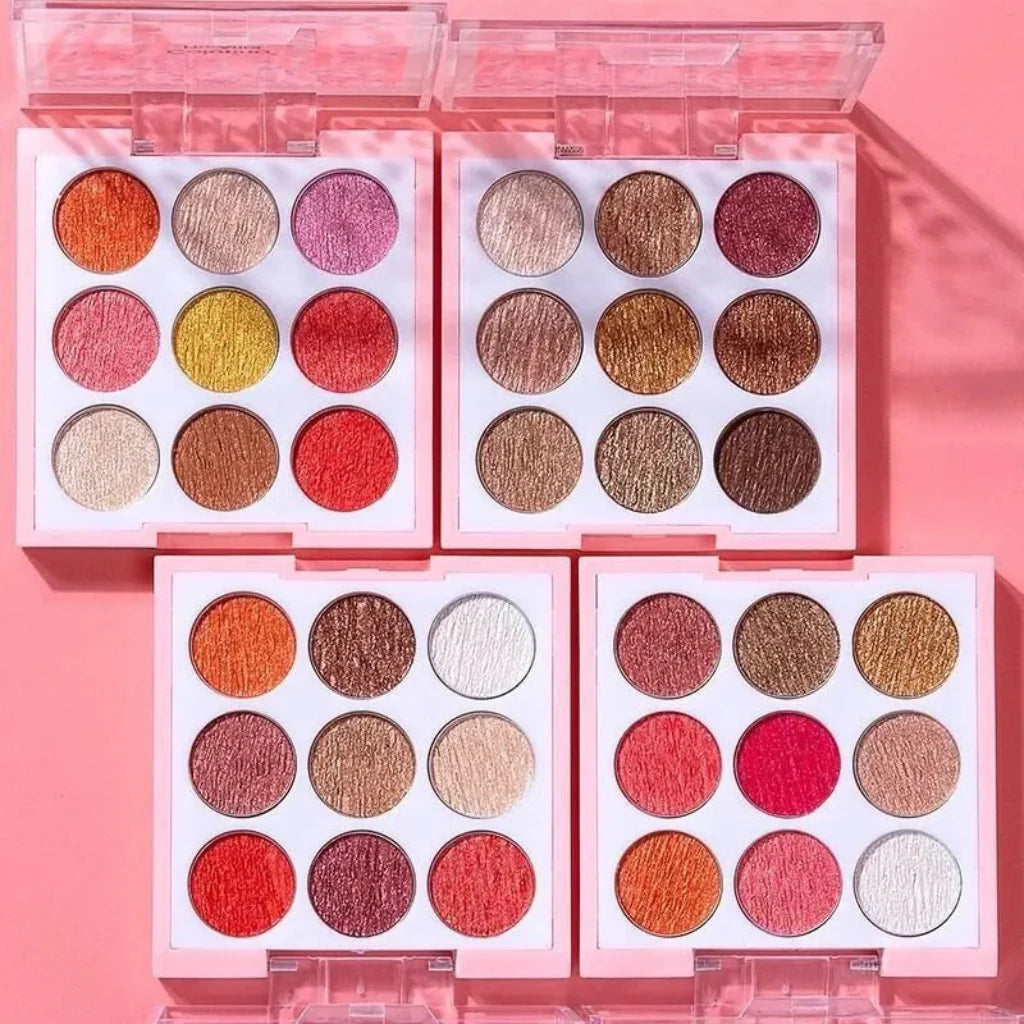 Colorina Pro-Artist Sakura Mousse 9 color Eyeshadow Palette