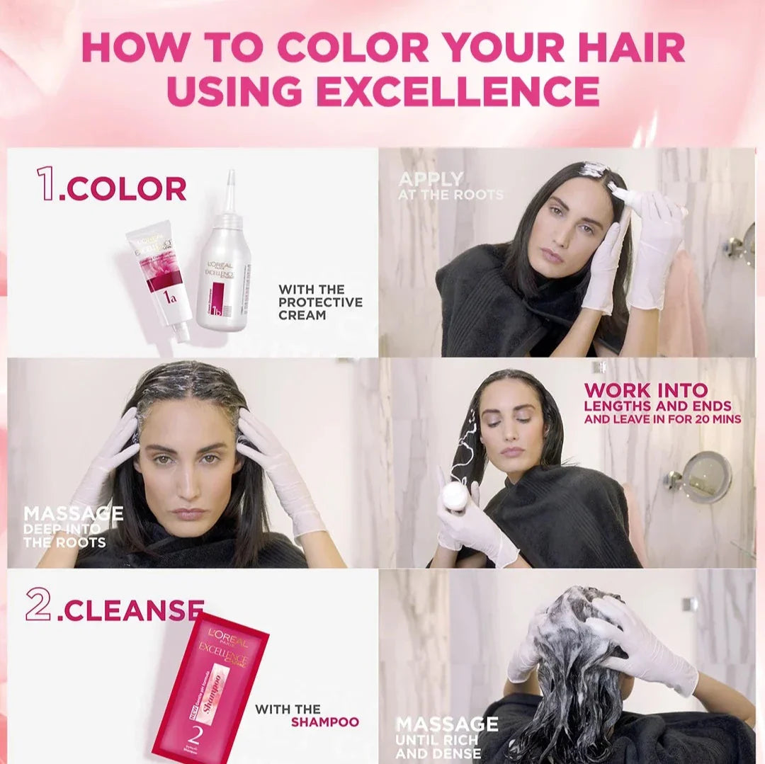 LOreal Excellence Creme 3 Natural Darkest Brown