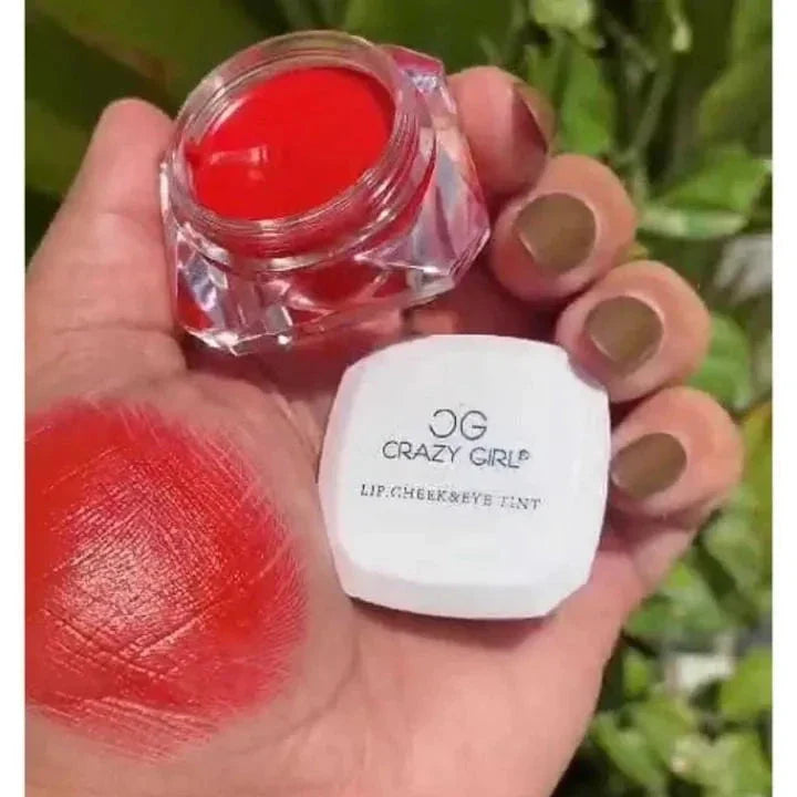Crazy girl Multi Use Lips Eye Cheeks Tint 6Pcs Set