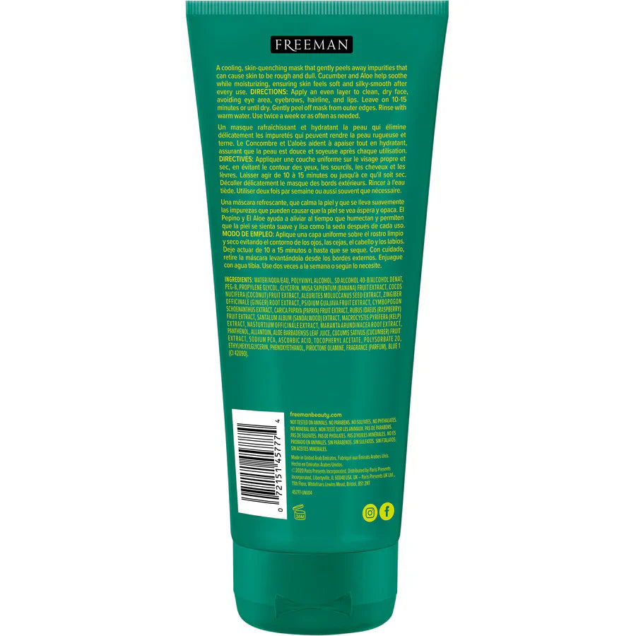 Freeman Renewing Cucumber Peel-Off Gel Mask 75ml