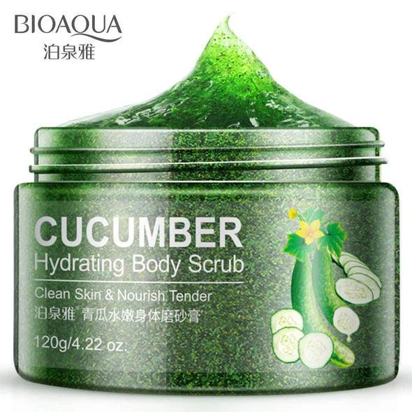 Bioaqua Cucumber Tender Moisturizing Body Scrub – 120g | Premium Skincare & Beauty Products in Pakistan