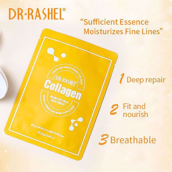 DR RASHEL Collagen Multi-lift Ultra Glow Mask | Premium Skincare & Beauty Products in Pakistan