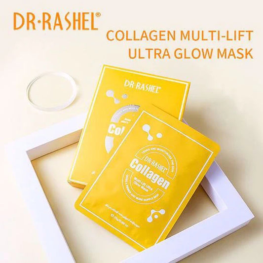DR RASHEL Collagen Multi-lift Ultra Glow Mask | Premium Skincare & Beauty Products in Pakistan