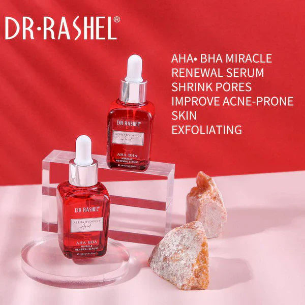 DR RASHEL Skin Care AHA BHA Miracle Renewal Rejuvenation Face Serum - 30ml