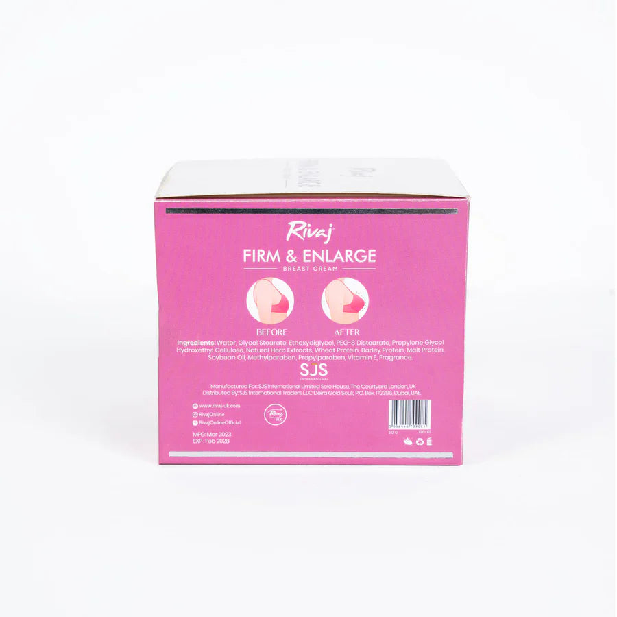 Rivaj Firm & Enlarge Breast Cream - 50g