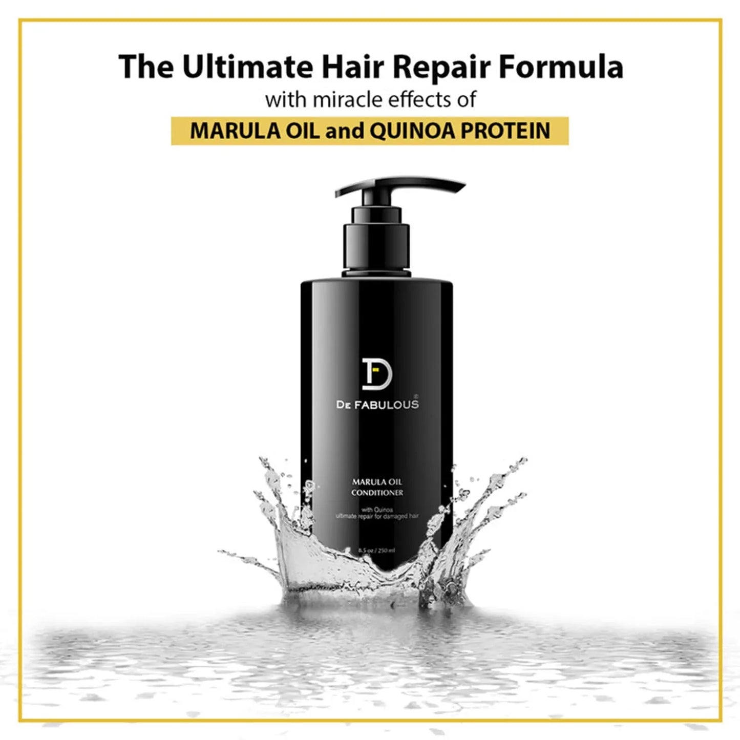 De Fabulous Marula Oil Conditioner - 250ml