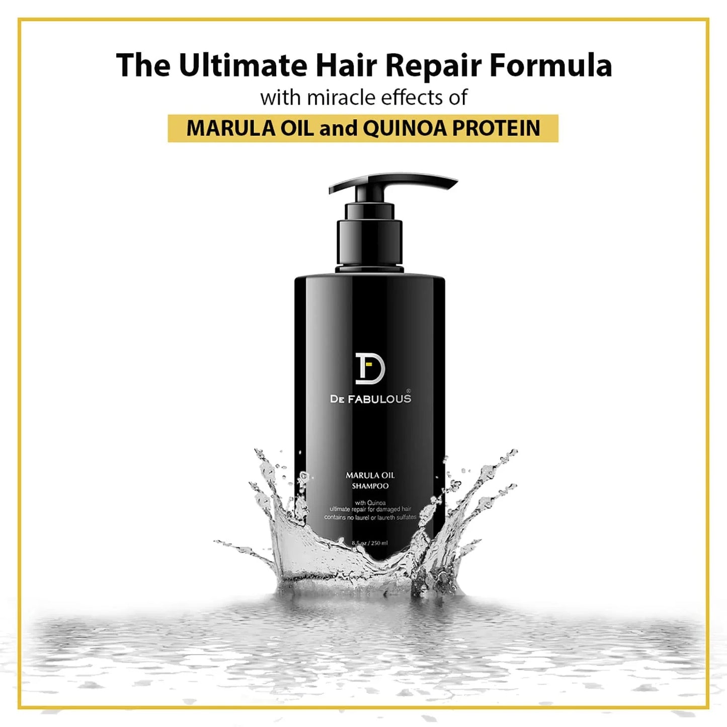De Fabulous Marula Oil Shampoo - 250ml
