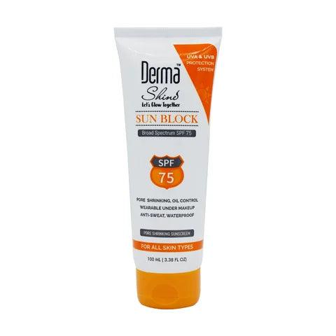 Derma Shine Sunblock - 100ml | Premium Skincare & Beauty Products in Pakistan