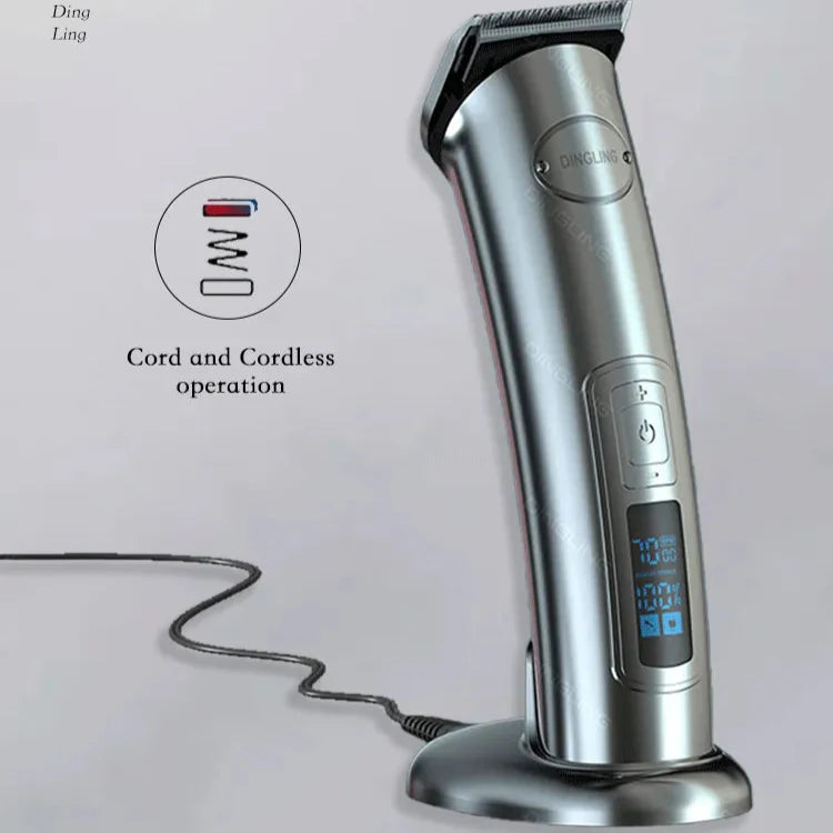 Dingling Professional LCD Electric Hair Clipper RF-696