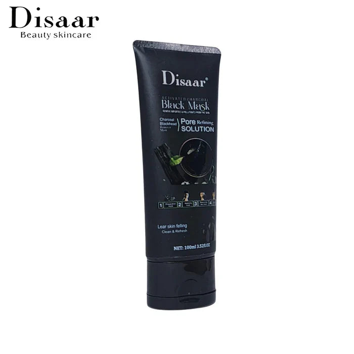 Disaar Charcoal Black Head Mask -  100ml | Premium Skincare & Beauty Products in Pakistan