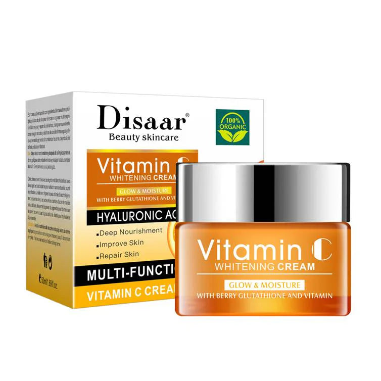 Disaar Vitamin C Whitening Cream with Hyaluronic Acid - 50ml | Premium Skincare & Beauty Products in Pakistan