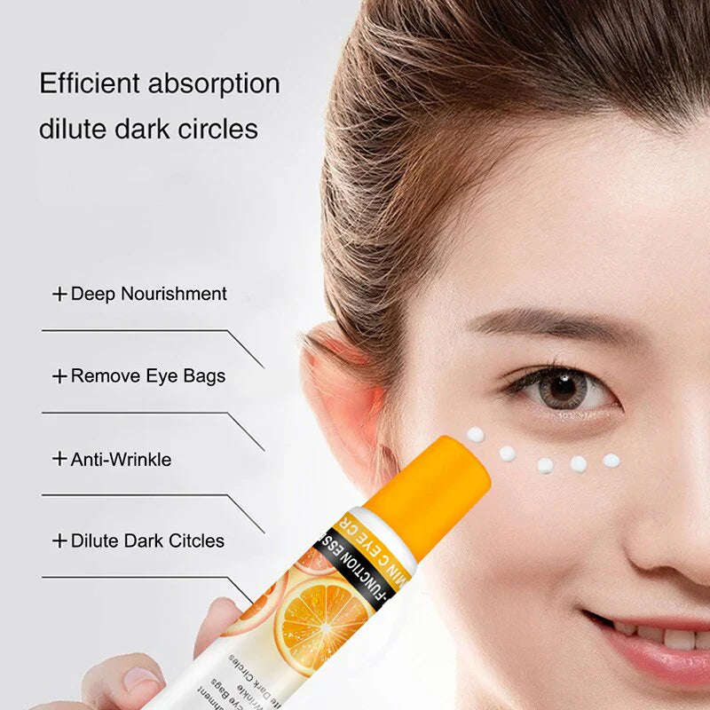 Disaar Vitamin C Whitening Eye Cream with Hyaluronic Acid - 25ml | Premium Skincare & Beauty Products in Pakistan