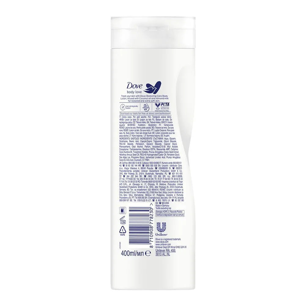 Dove Body Love Restoring Care Body Lotion-400ml