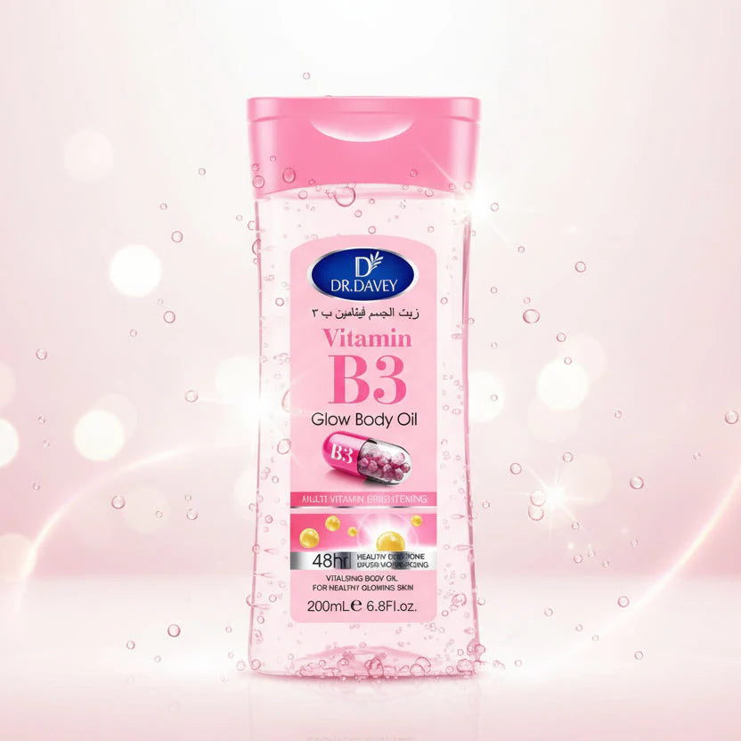 Dr. Davey Vitamin B3 Glow Body Oil – 200ml
