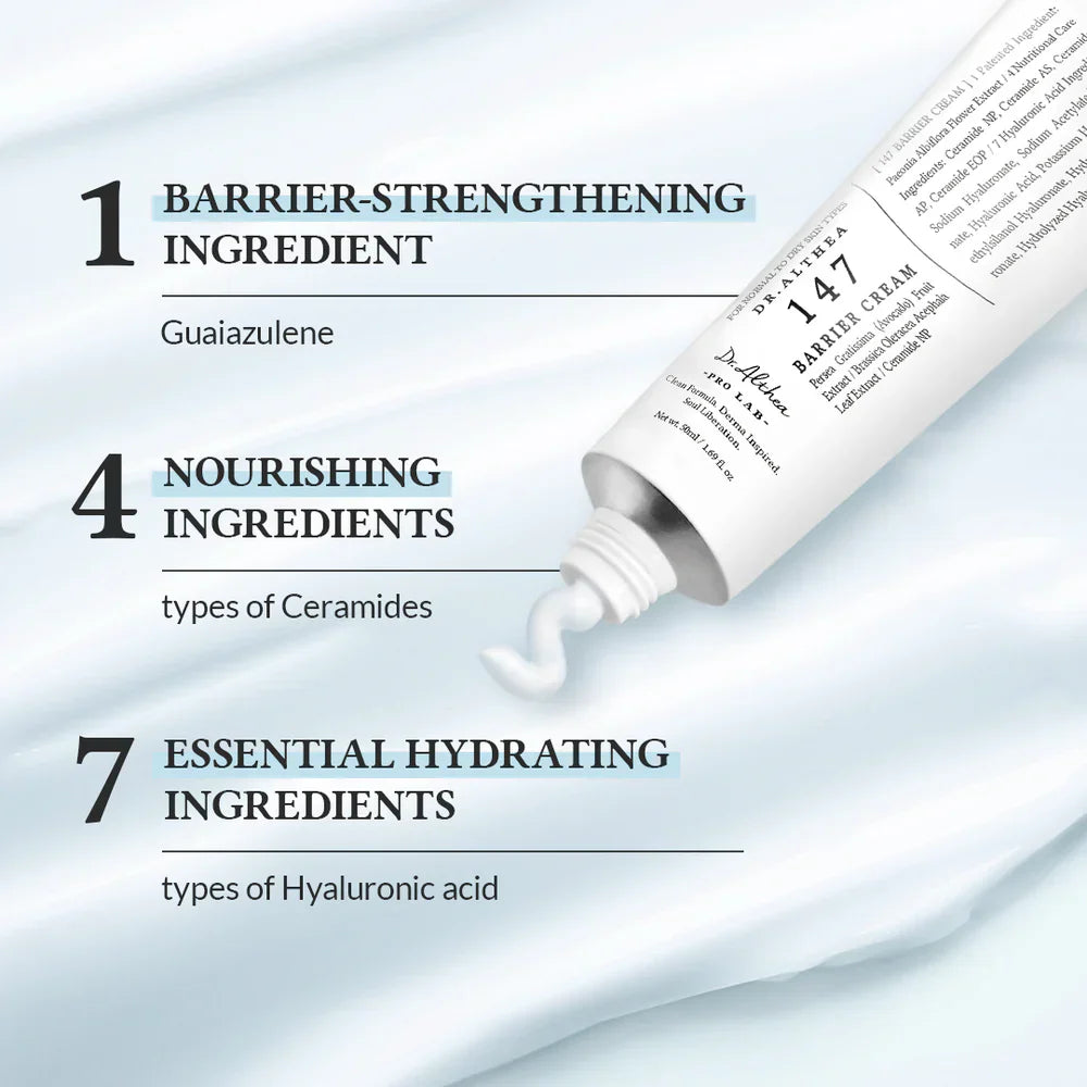 Dr.Althea 147 Barrier Cream For Normal to Dry Skin Type - 50ml