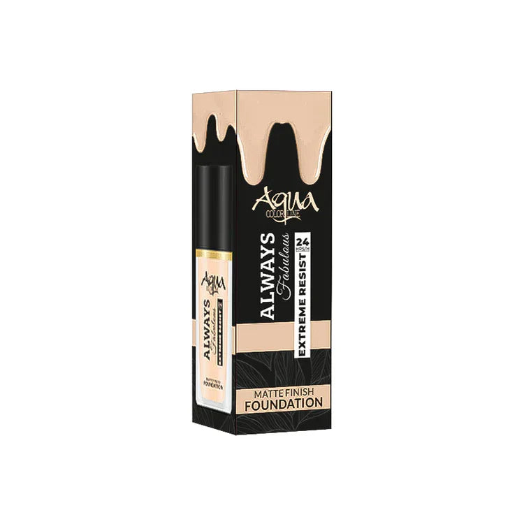 Aqua Color Line Always Fabulous Foundation - 25ml