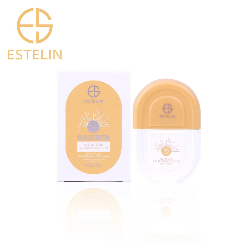 ESTELIN All in One Multi-Defense Tinted Sun Screen | Premium Skincare & Beauty Products in Pakistan
