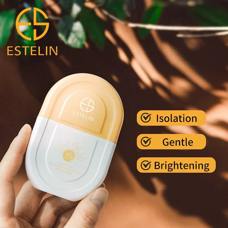 ESTELIN All in One Multi-Defense Tinted Sun Screen | Premium Skincare & Beauty Products in Pakistan
