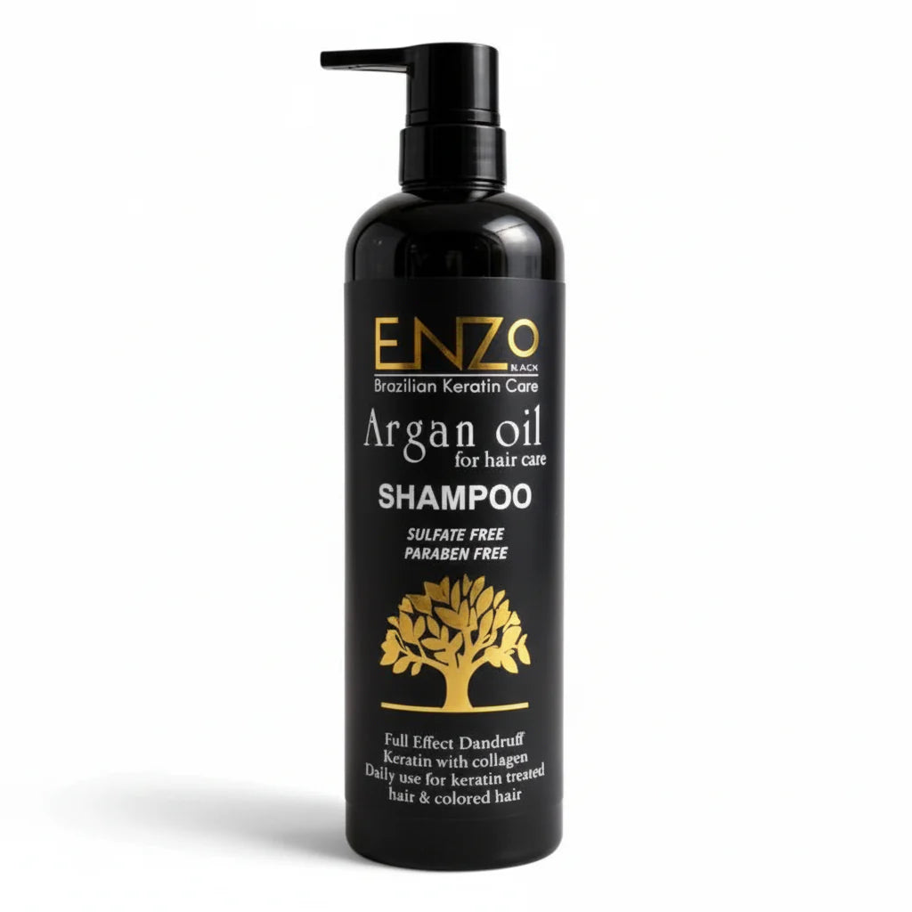 Enzo Brazilian Keratin Shampoo with Argan Oil - 900ml