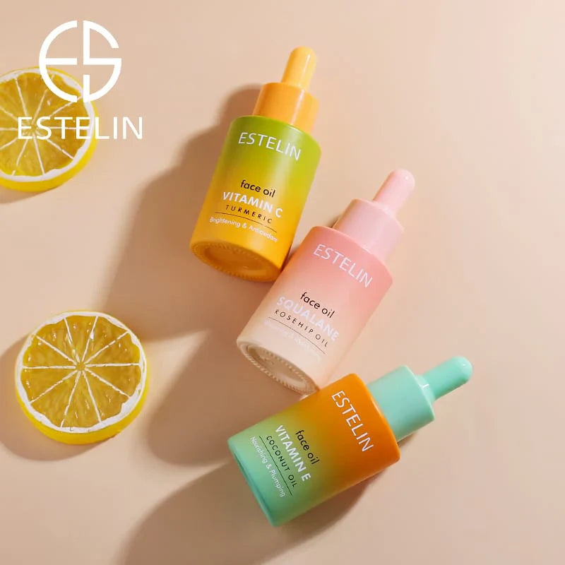 Estelin Face Oil Vitamin C Turmeric Brightening & Antioxidant - 30ml