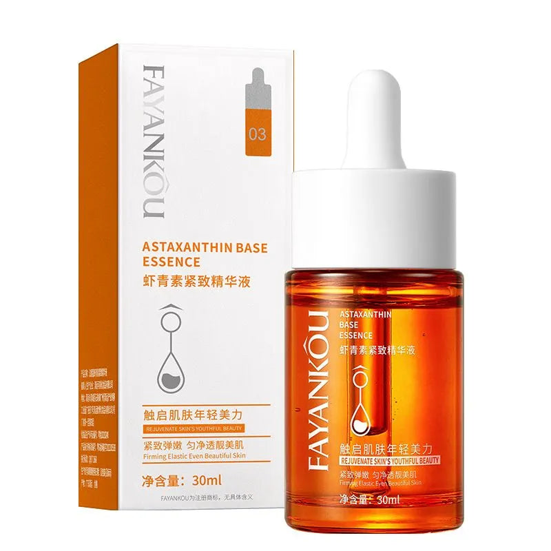 FAYANKOU Astaxanthin Base Firming Elastic Even Beautiful Face Serum 30ml