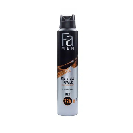 Fa Men Invisible Power Deodorant Body Spray - 200ml