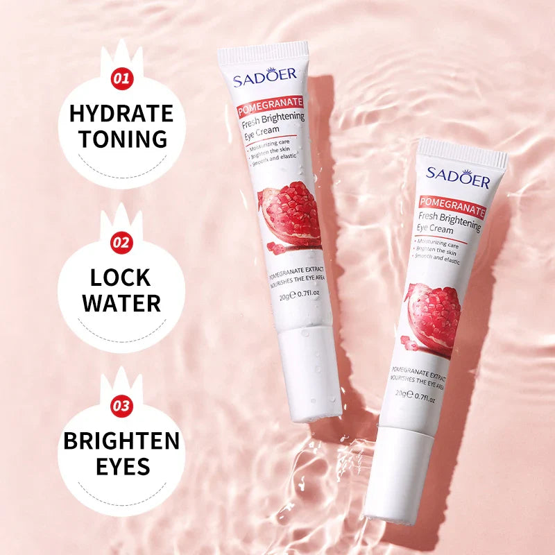 SADOER Pomegranate Fresh Brightening Eye Cream  - 20g
