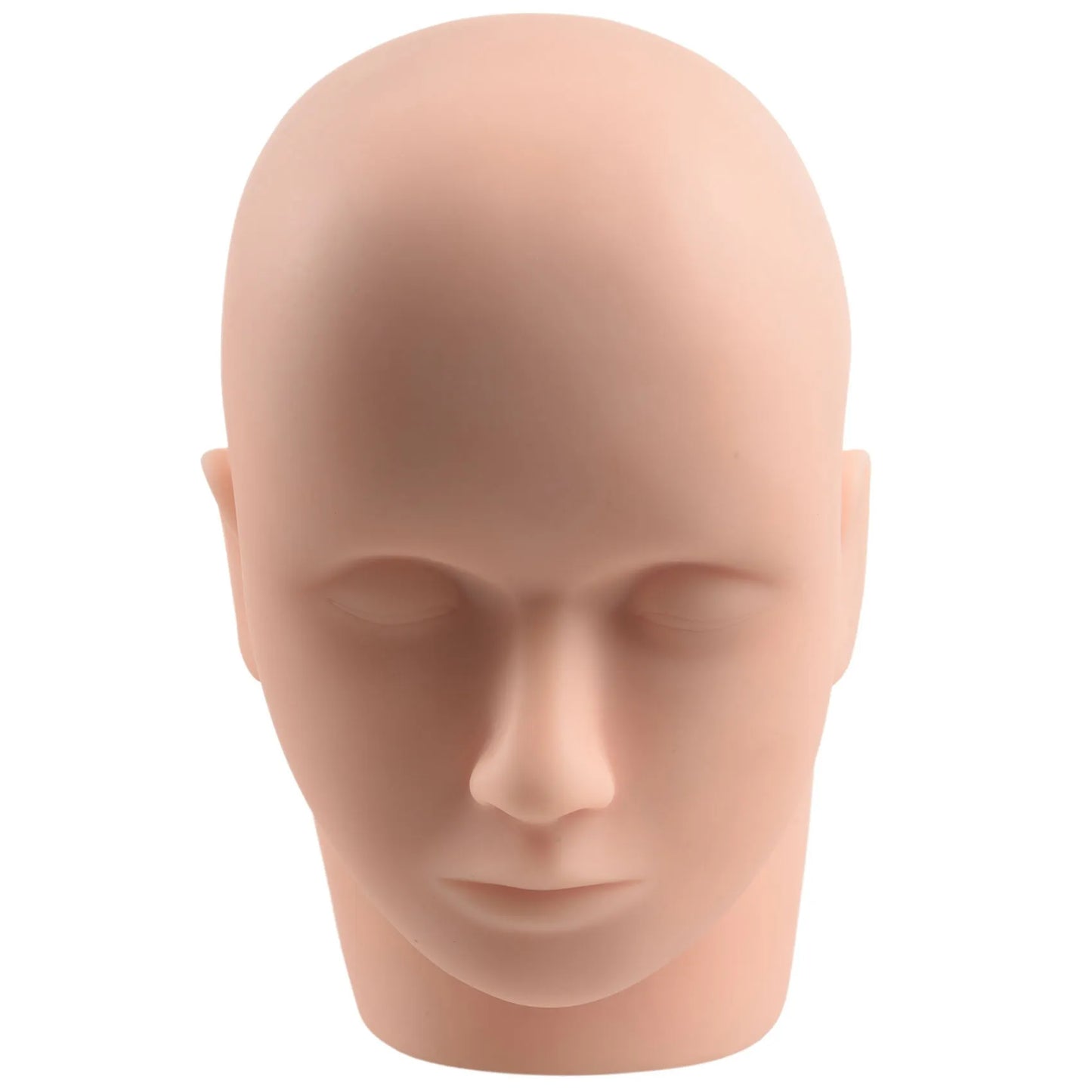Full Face Silicone Face , Lips , Eyes , Lashes Makeup Artist Practice & Training Dummy