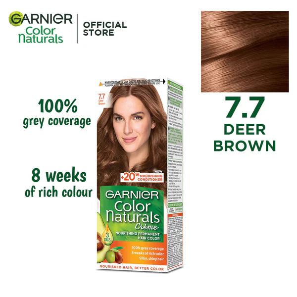 Garnier - Color Naturals Hair Colors - 7.7 Deer Brown