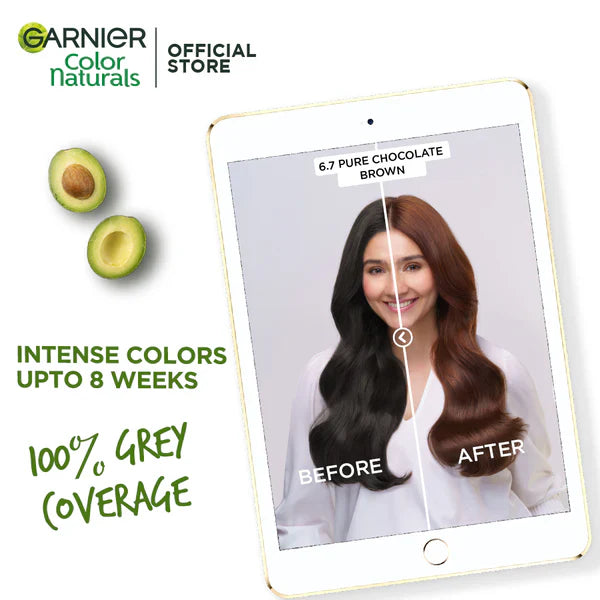 Garnier - Color Naturals Hair Colors - 5.25 Light Opal Mahogany Brown