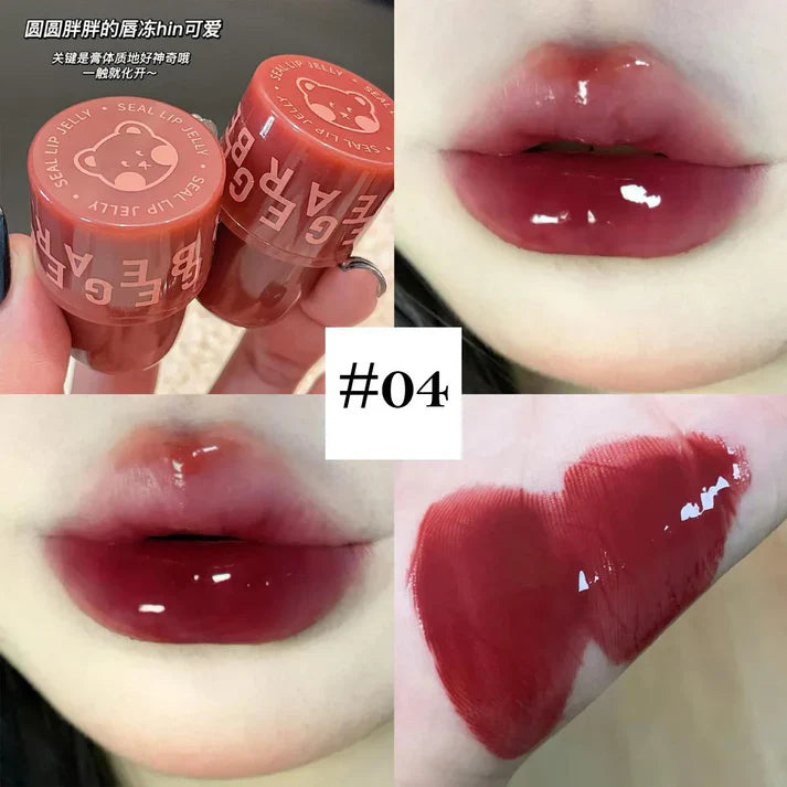 Gege Bear Moisturizing Lip Seal Jelly – Glossy Hydration