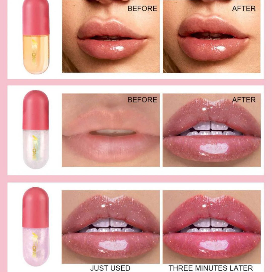 Gegemoon Lip Protecting Oil & Moisturizing Lip Gloss - Pack Of 3