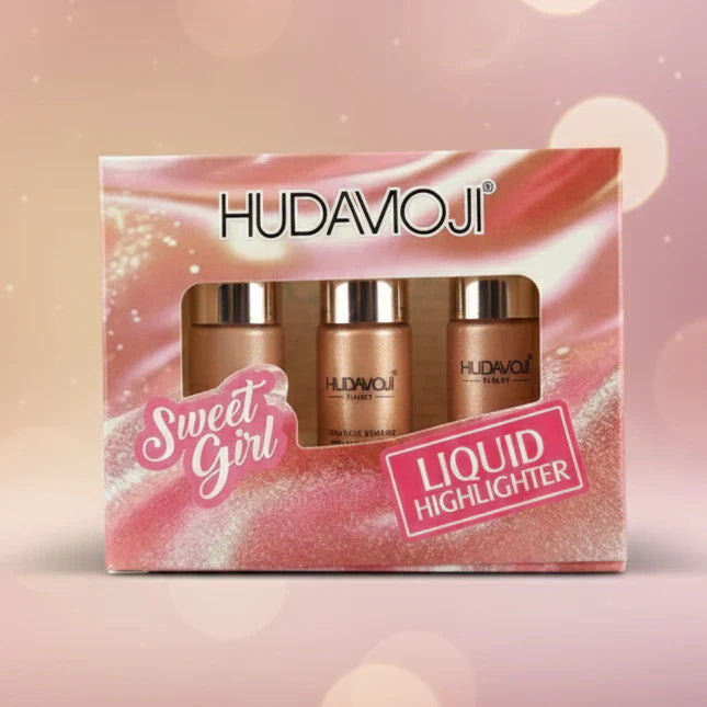 Hudamoji Sweet Girl Liquid Highlighter pack