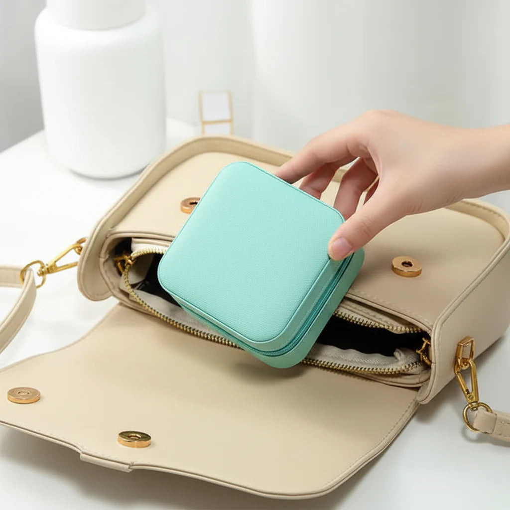 Portable Jewelry Organizer Box