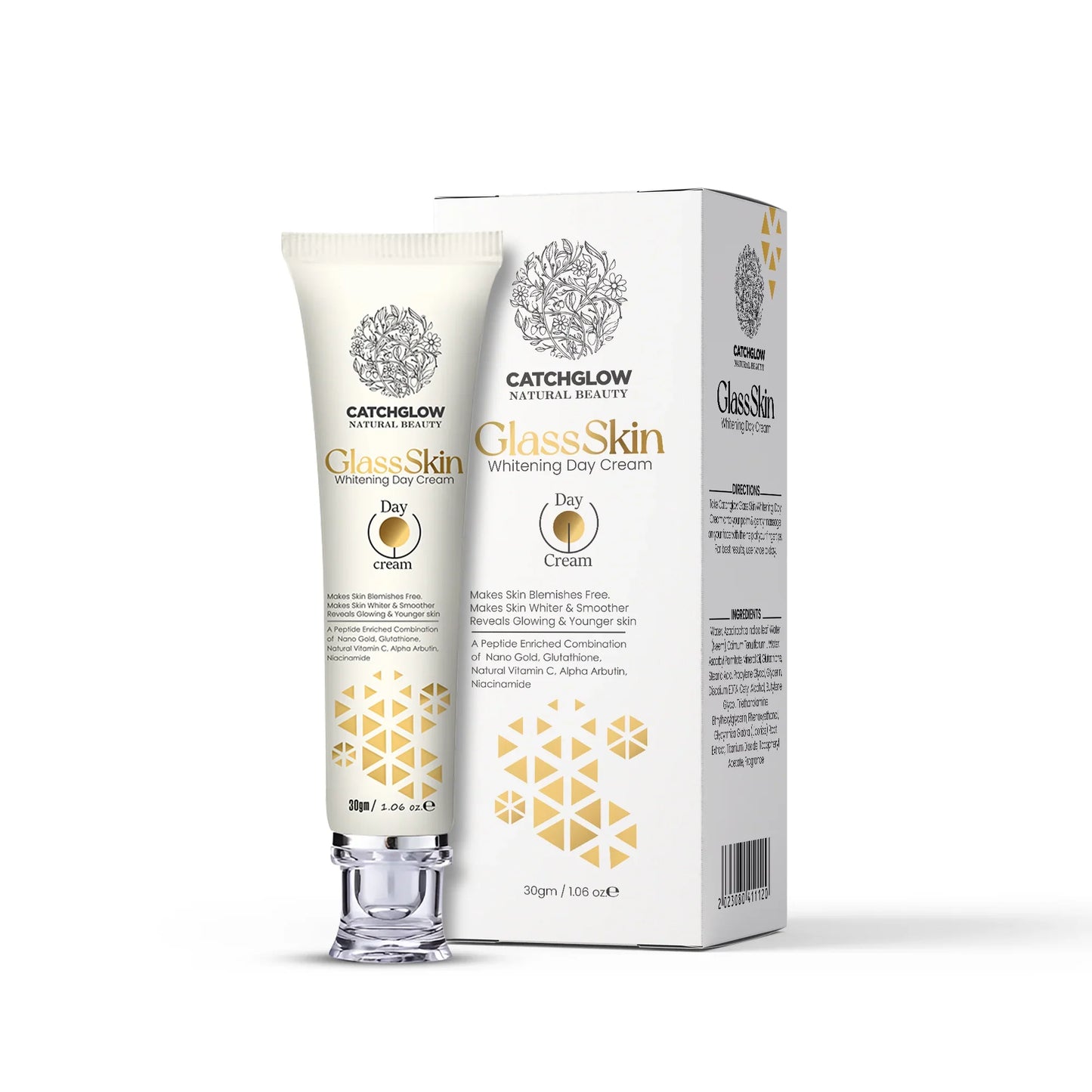 Catchglow Glass Skin Whitening Cream - 30g - Factory Leftover | Premium Skincare & Beauty Products in Pakistan