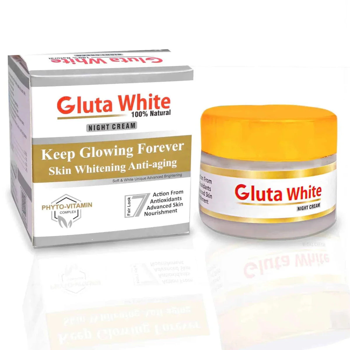 Glutathione White Cream Extreme Strong Whitening And Anti-Aging Night Cream | Premium Skincare & Beauty Products in Pakistan