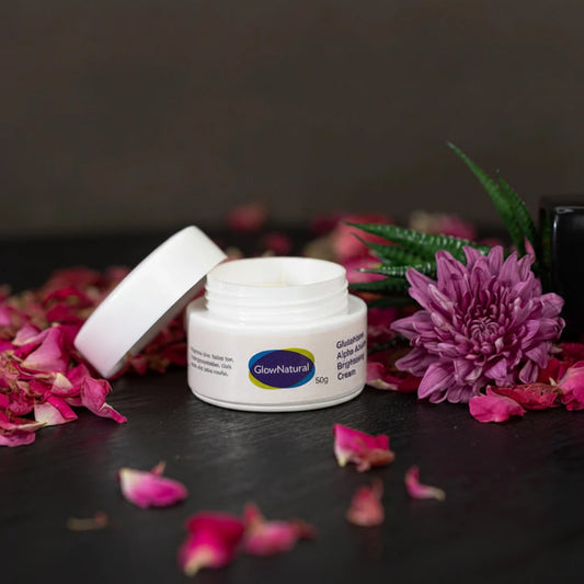 Glow Natural Glutathione Alpha-Arbutin Skin Brightening Cream - 50g | Premium Skincare & Beauty Products in Pakistan