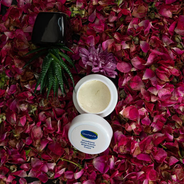 Glow Natural Glutathione Alpha-Arbutin Skin Brightening Cream - 50g | Premium Skincare & Beauty Products in Pakistan