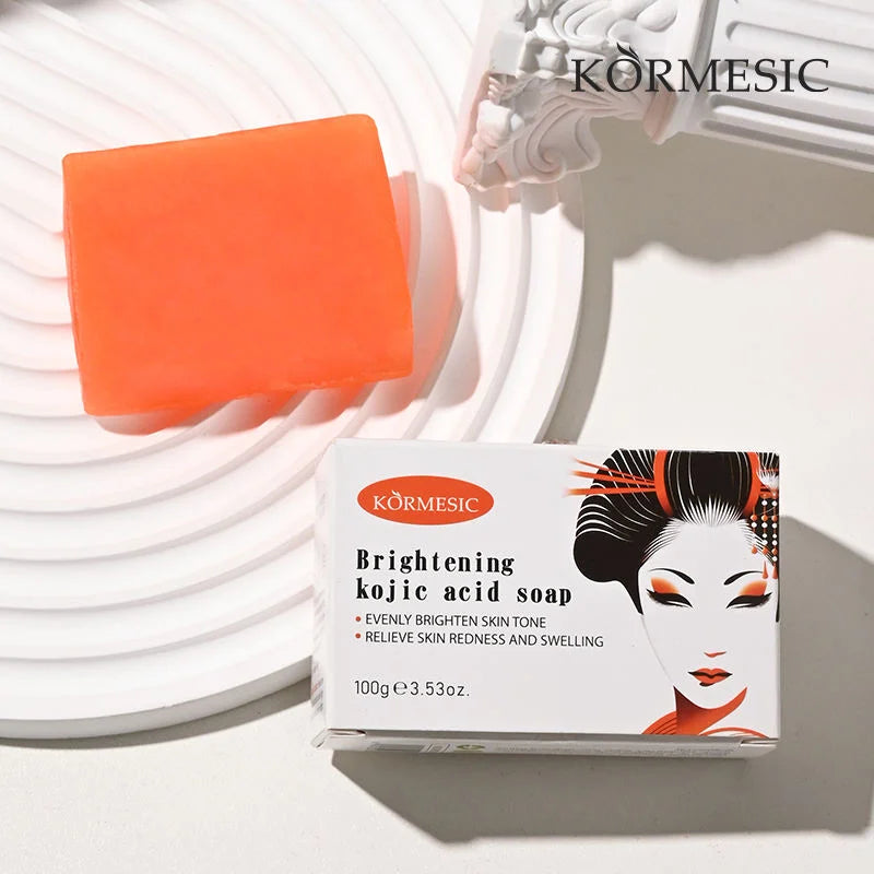 Kormesic Brightening Kojic Acid Soap - 100g | Premium Skincare & Beauty Products in Pakistan