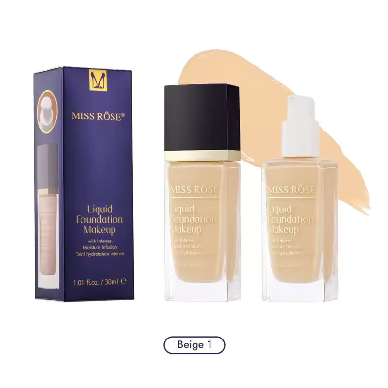 Miss Rose Liquid Makeup Foundation - 30ml