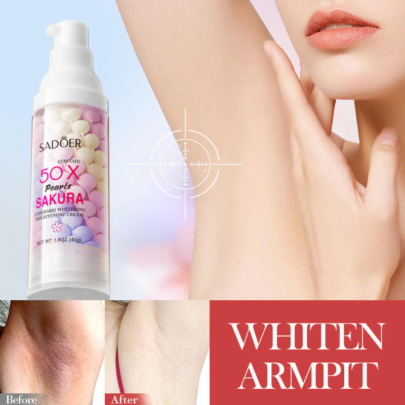 SADOER Sakura Pearls Private Parts Underarm Whitening Moisturize - 40g