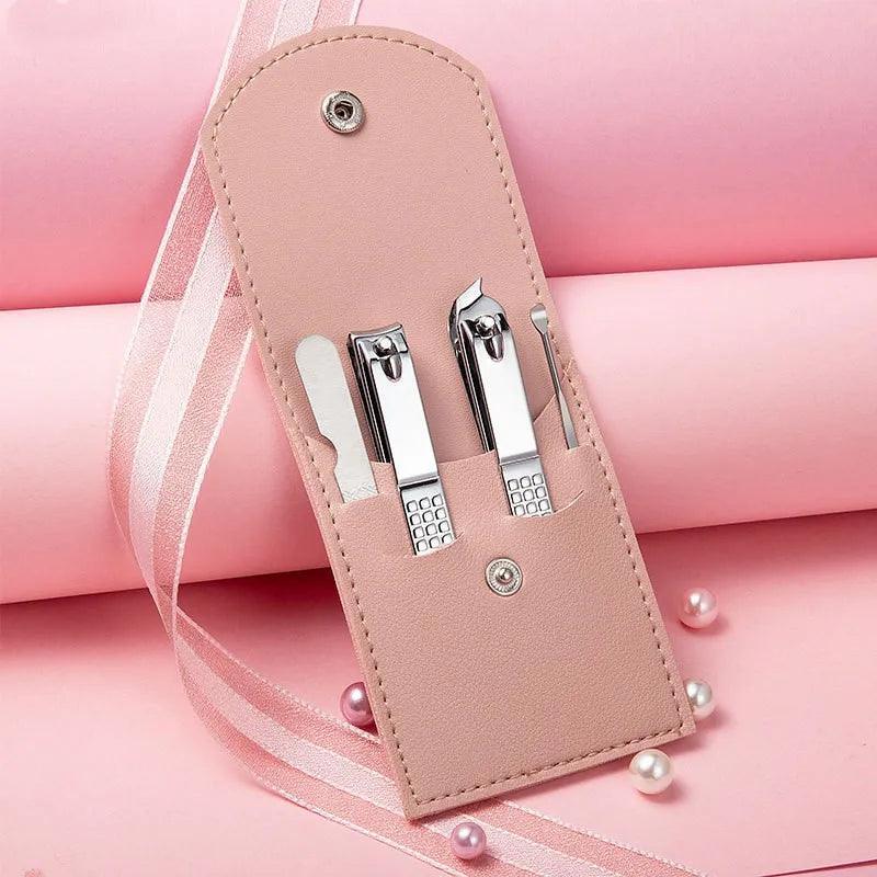 Stainless Steel Nail Clipper Cutter Set-  4Pcs | Premium Skincare & Beauty Products in Pakistan