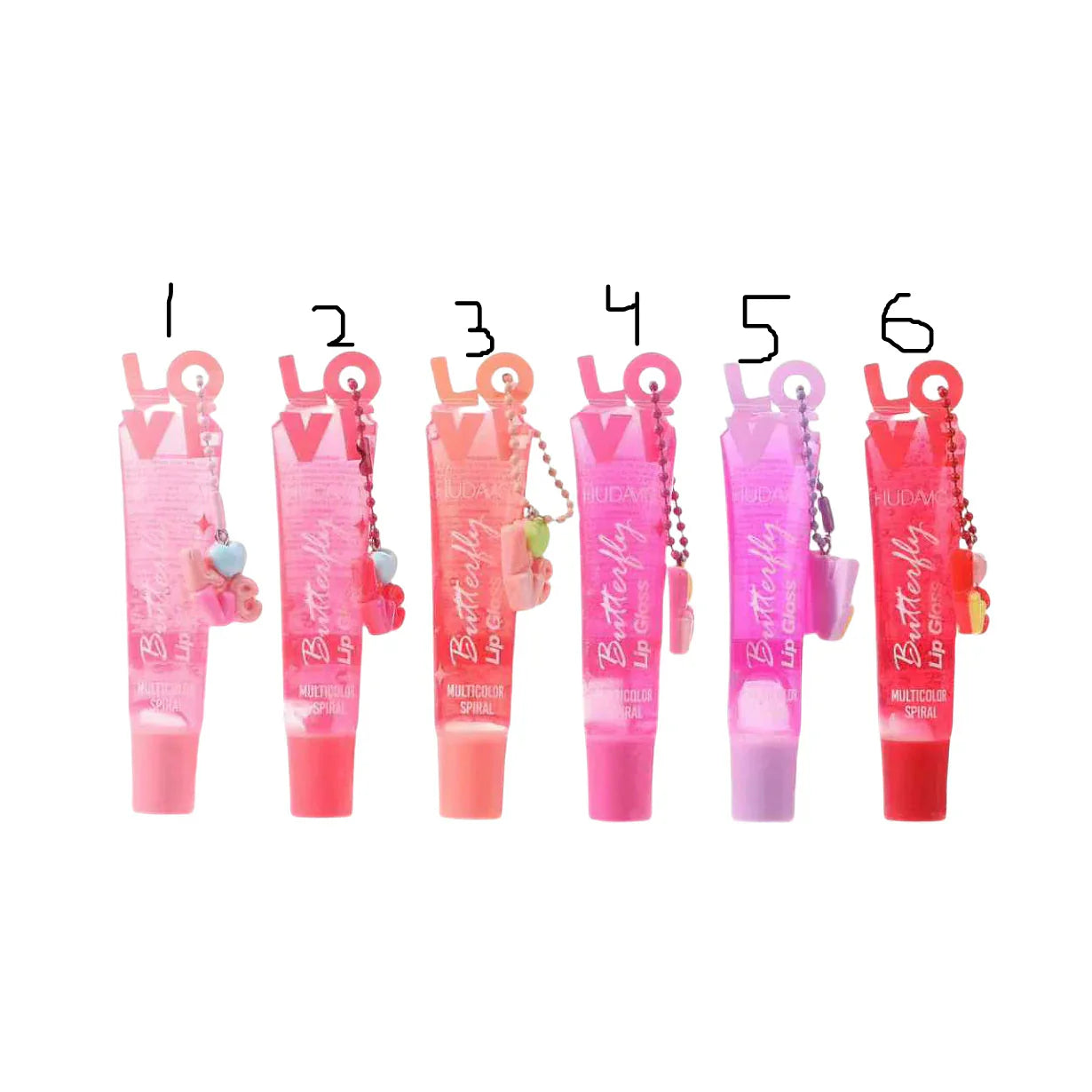 HUDAMOJI Pearlescent "Butterfly" Lip Gloss