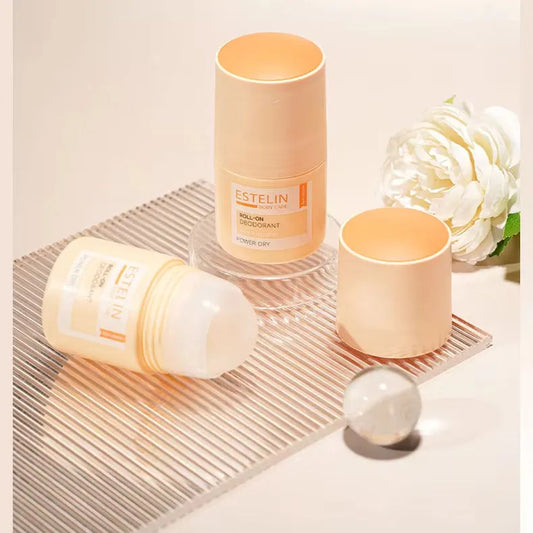 ESTELIN Deodorant Roll On – Power Dry – 48Hr Protection - 50ml