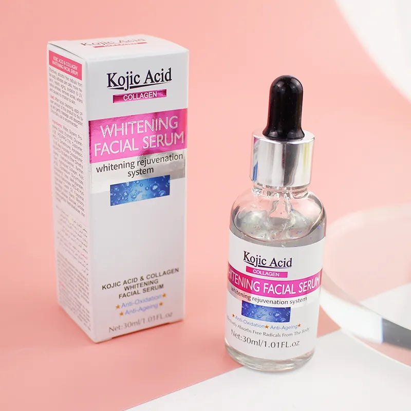Guanjing Kojic Acid & Collagen Whitening Serum – Brighten, Hydrate & Restore Glow - 30ml | Premium Skincare & Beauty Products in Pakistan