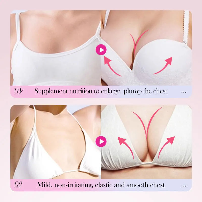 Bioaqua Natural Breast Increasing Instant Tightening Firming Massage Upsize Chest Cream - 40g