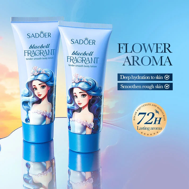 Sadoer Bluebell Fragrant Tender Smooth Body Lotion - 100g