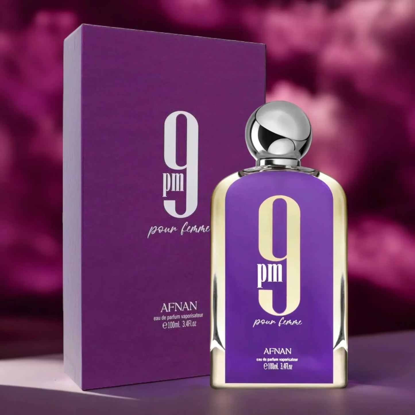Afnan 9 AM Pour Femme Eau de Parfum (3.4 oz / 100ml)