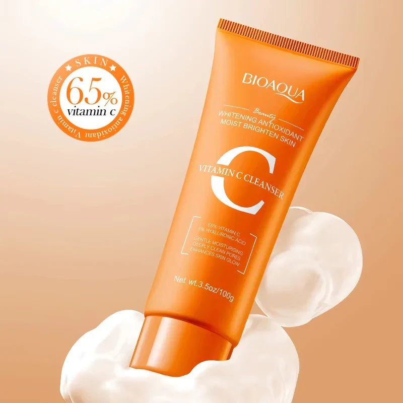 BIOAQUA Whitening Antioxidant Vitamin C Facial Cleanser – 100g